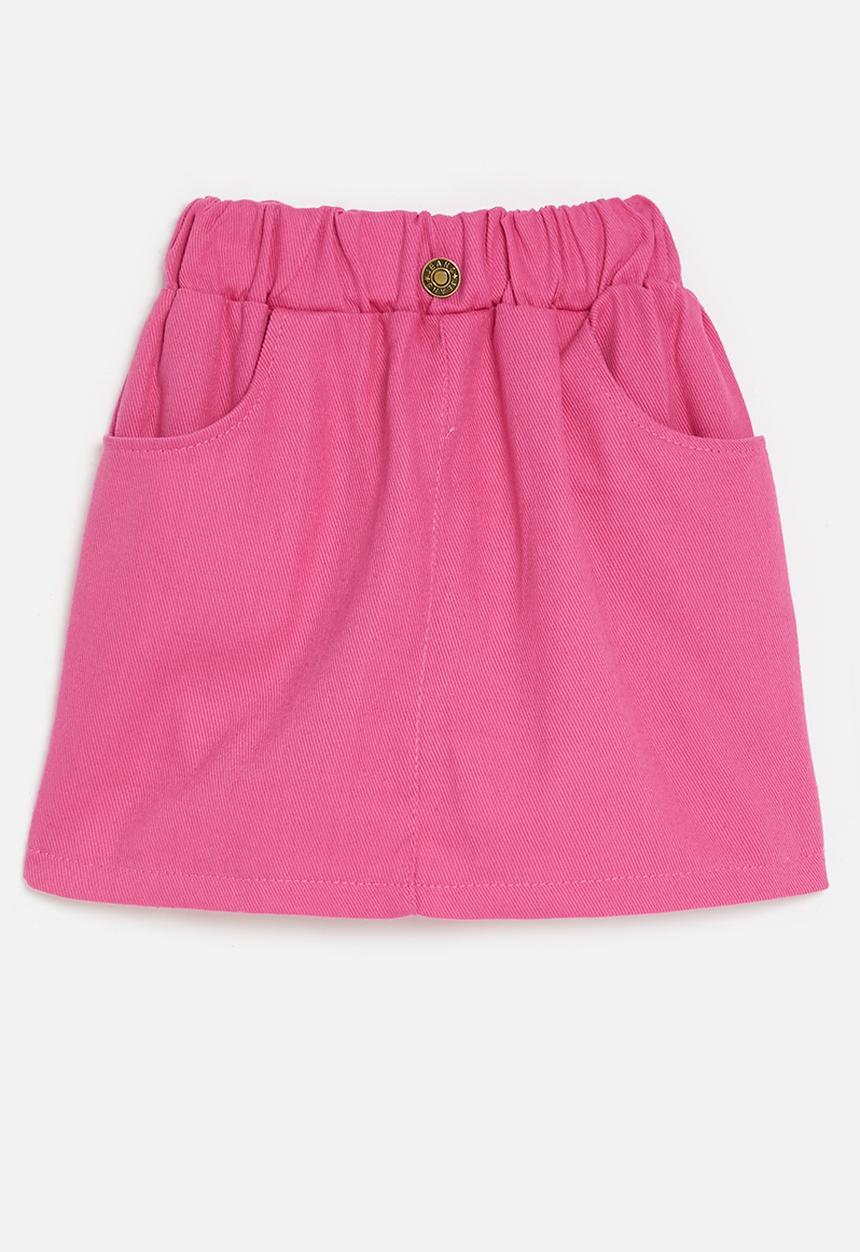 Pop Candy - Mini denim skirt - dark pink