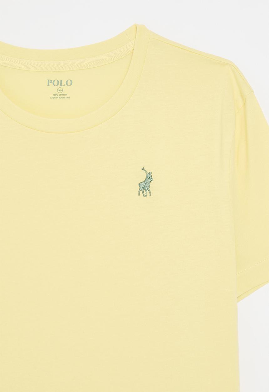 POLO - Boys rick short sleeve tee - soft yellow