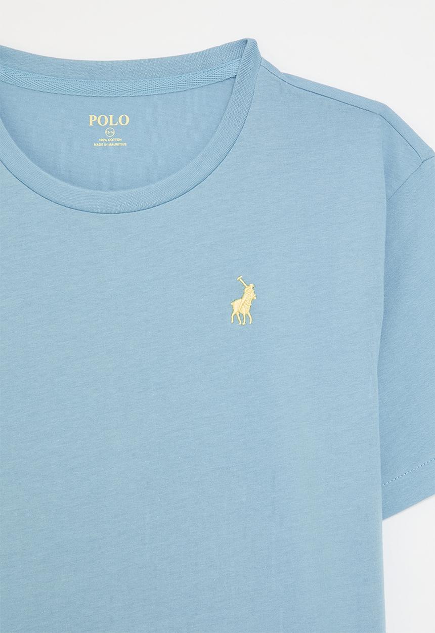 POLO - Boys rick short sleeve tee - glacier blue