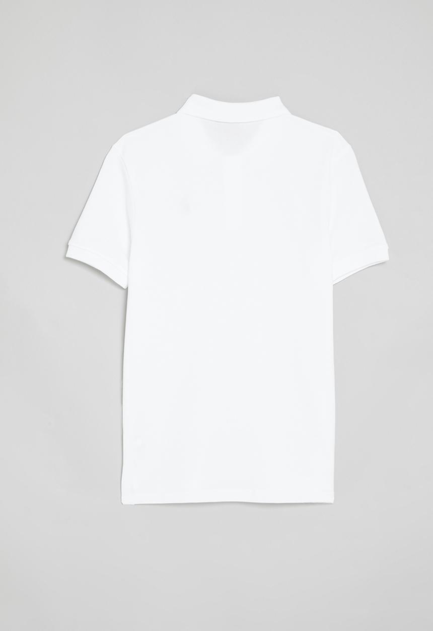 POLO - Core boys austin short sleeve golfer - white