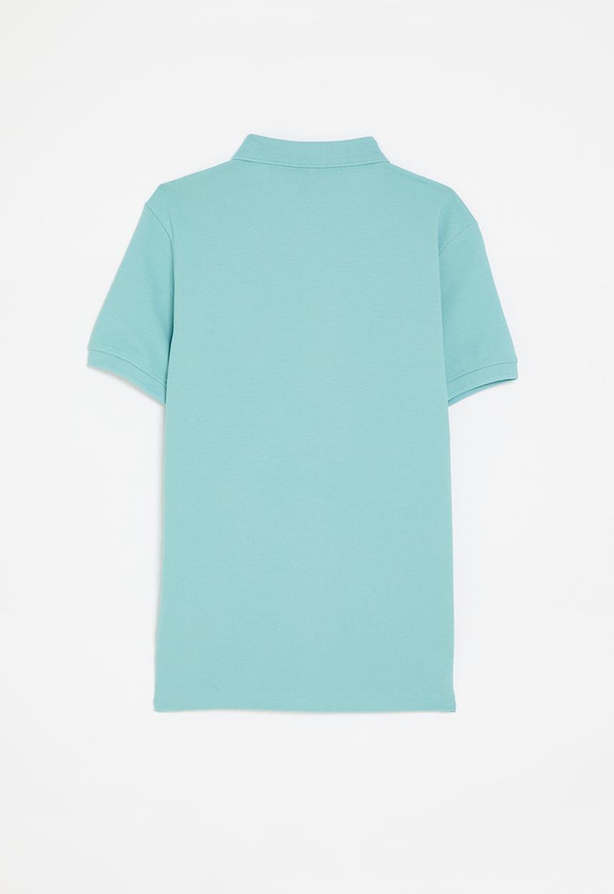 POLO - Boys austin short sleeve golfer - ocean