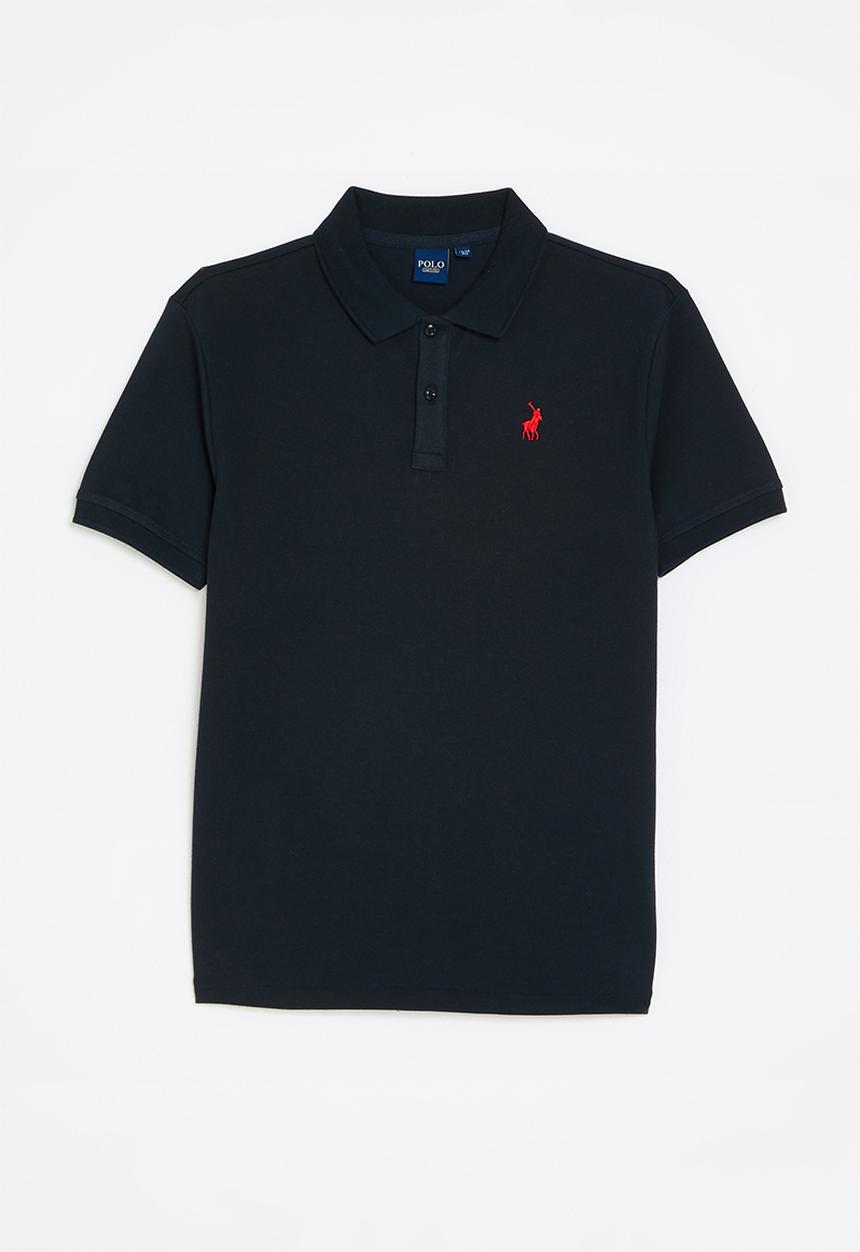POLO - Core boys austin short sleeve golfer - navy