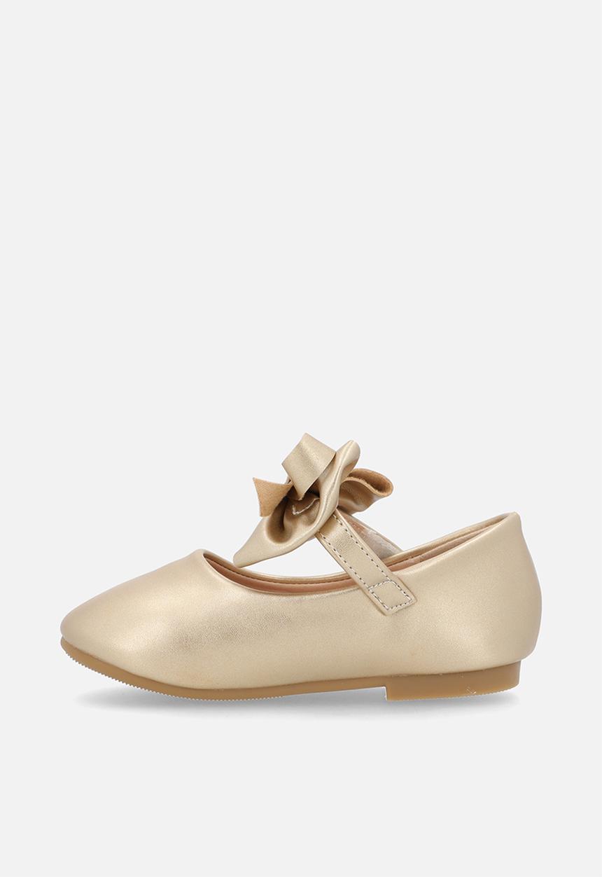 Pop Candy - Bow décor pumps - gold