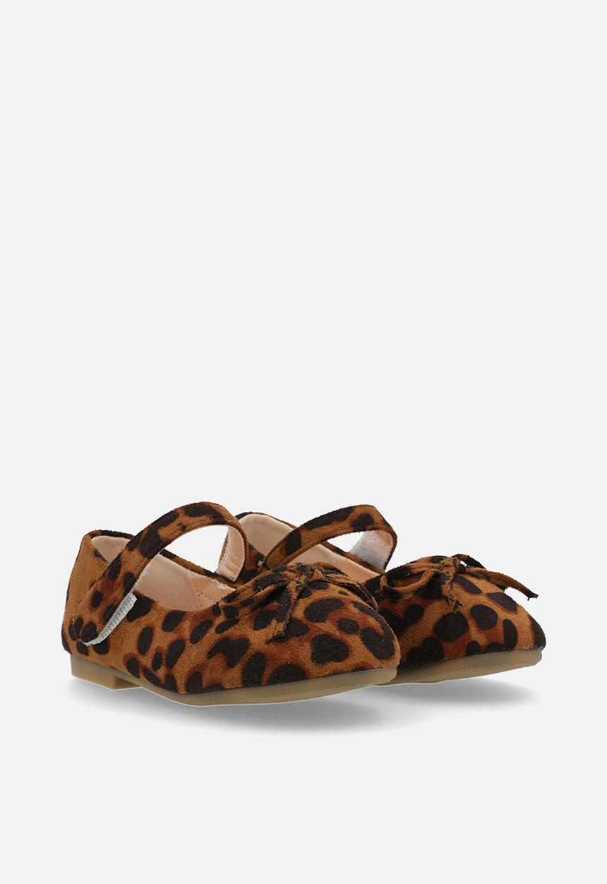 Pop Candy - Printed ballet pumps - brown & black