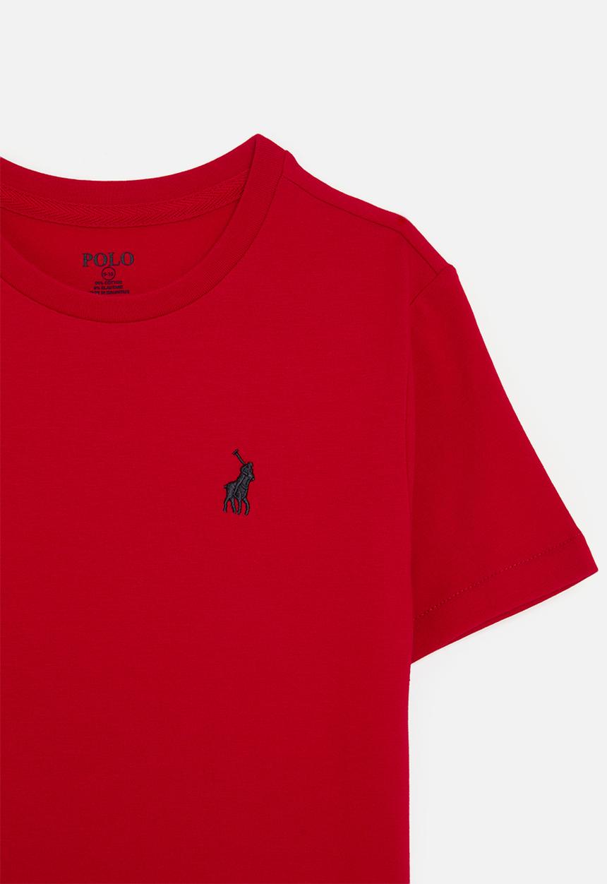 POLO - Core girls kelly ss tee - red