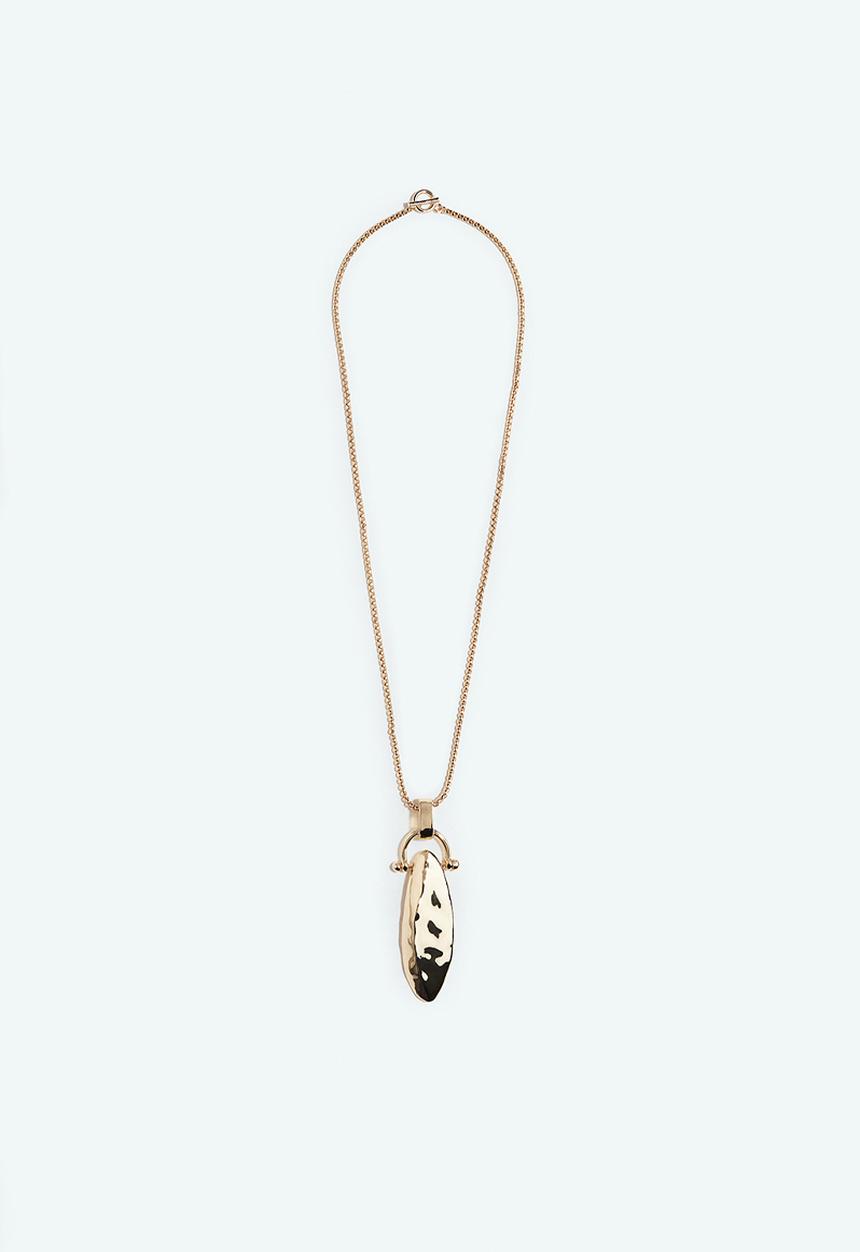 H&M - Long pendant necklace - gold-coloured