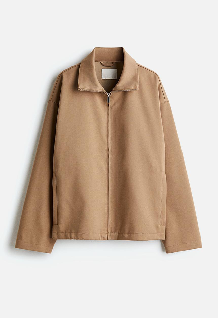 H&M - Twill jacket - dark beige