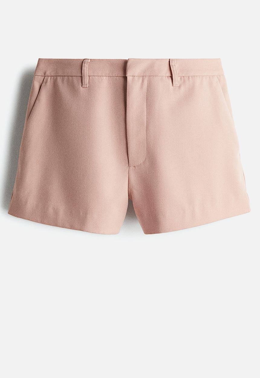 H&M - Twill suit shorts - light dusty pink