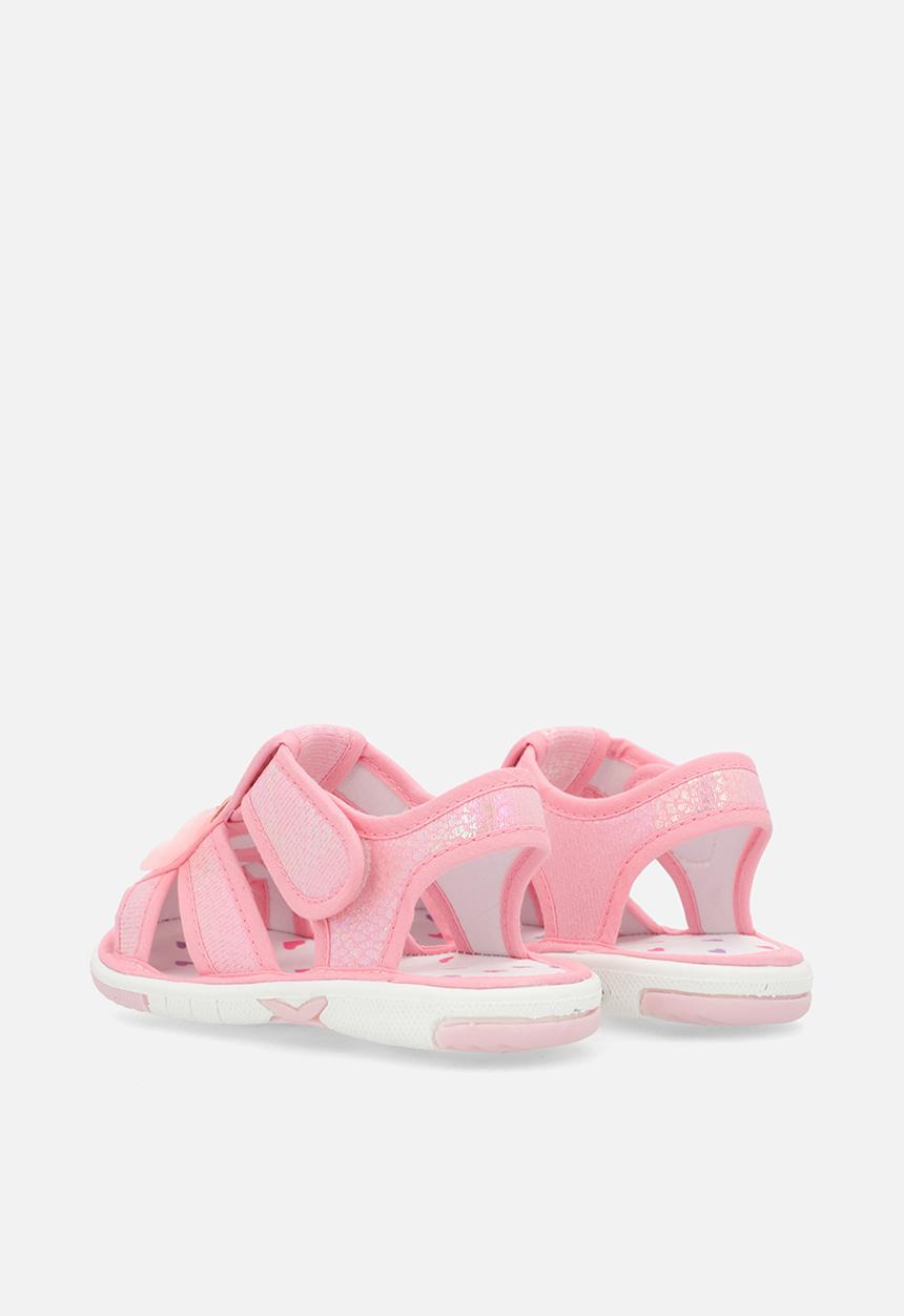 Pop Candy - Caged sandals - pink