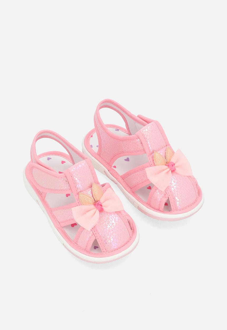Pop Candy - Caged sandals - pink