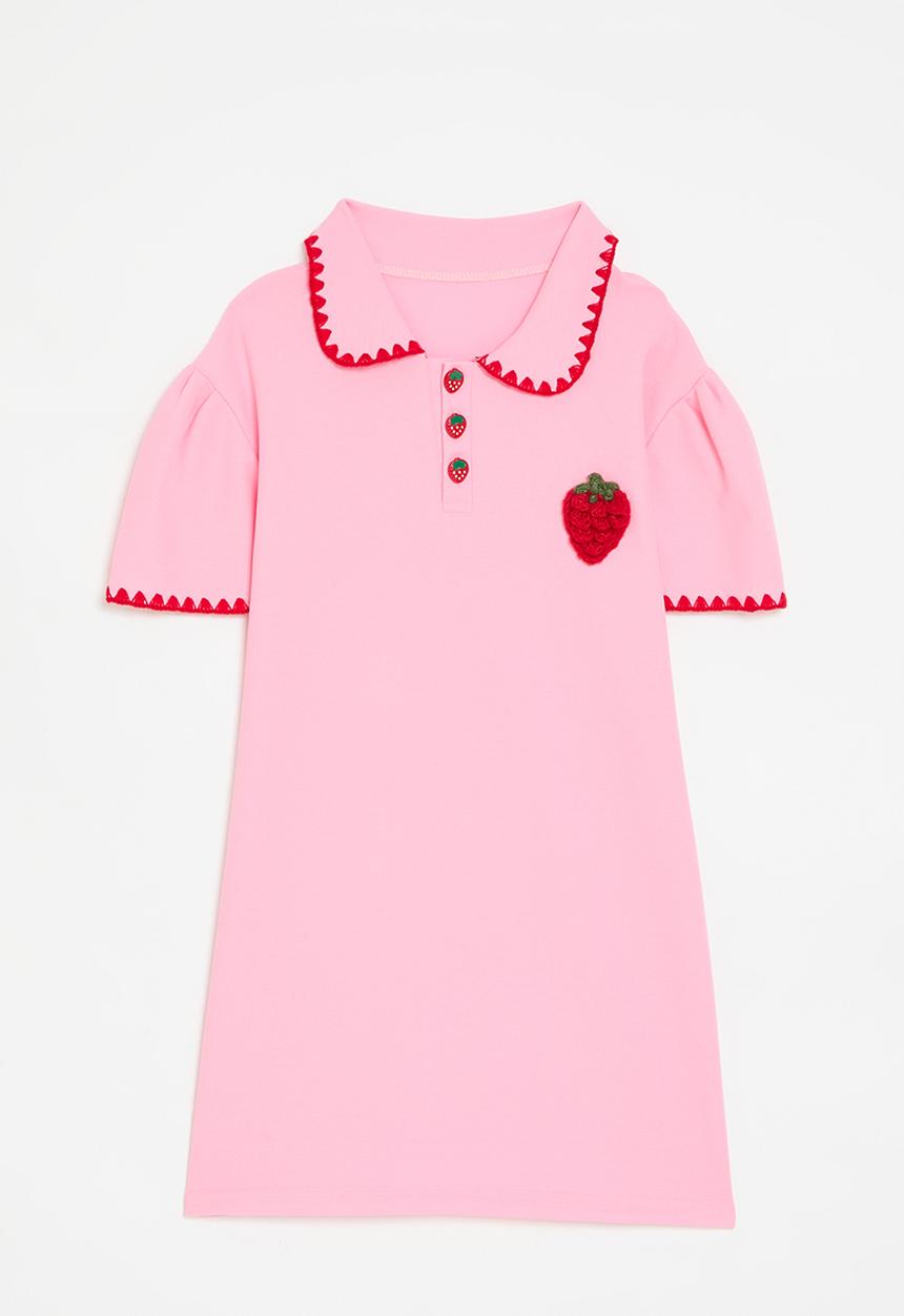 Pop Candy - Golfer dress-pink