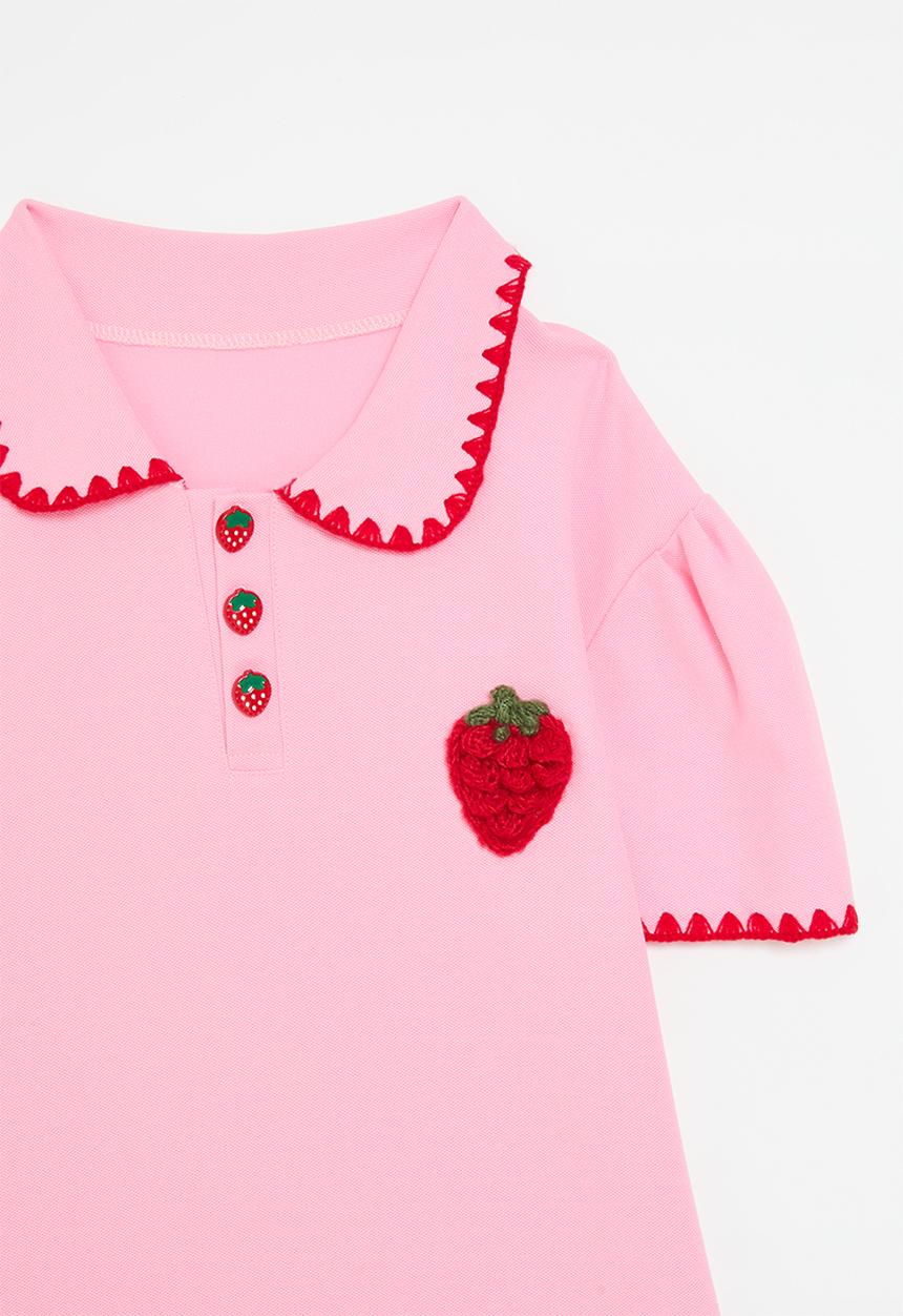 Pop Candy - Golfer dress-pink