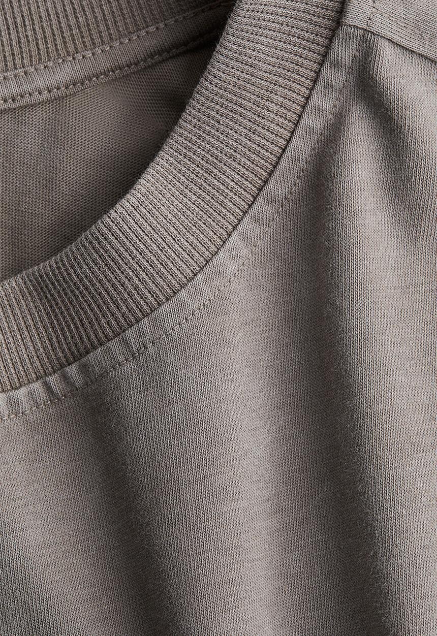 H&M - Washed-look top - grey