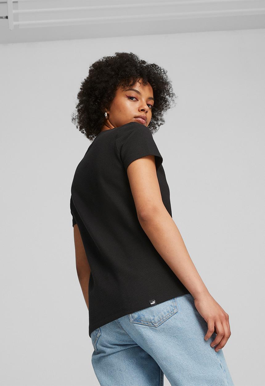 PUMA - Her Structured Tee - Puma Black