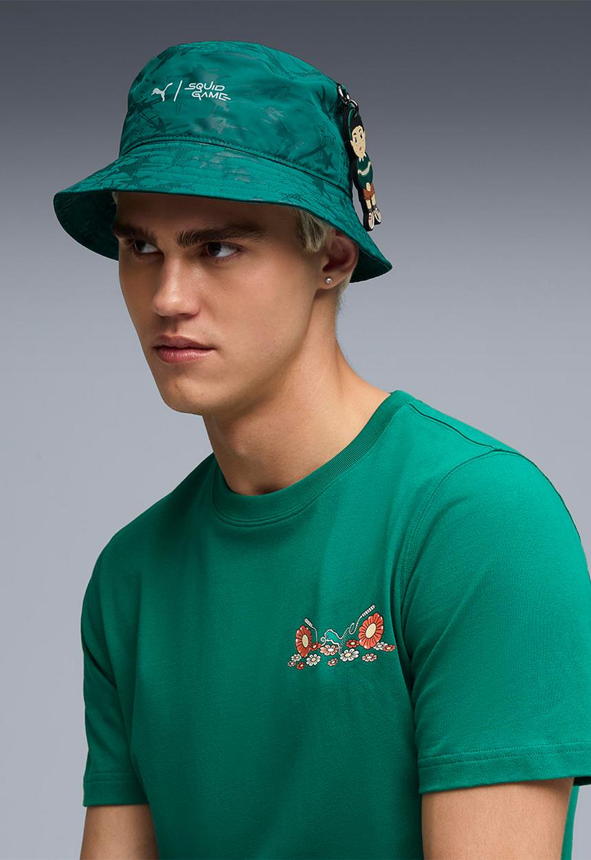 PUMA - Puma X Squid Game Bucket Hat - Wild Green