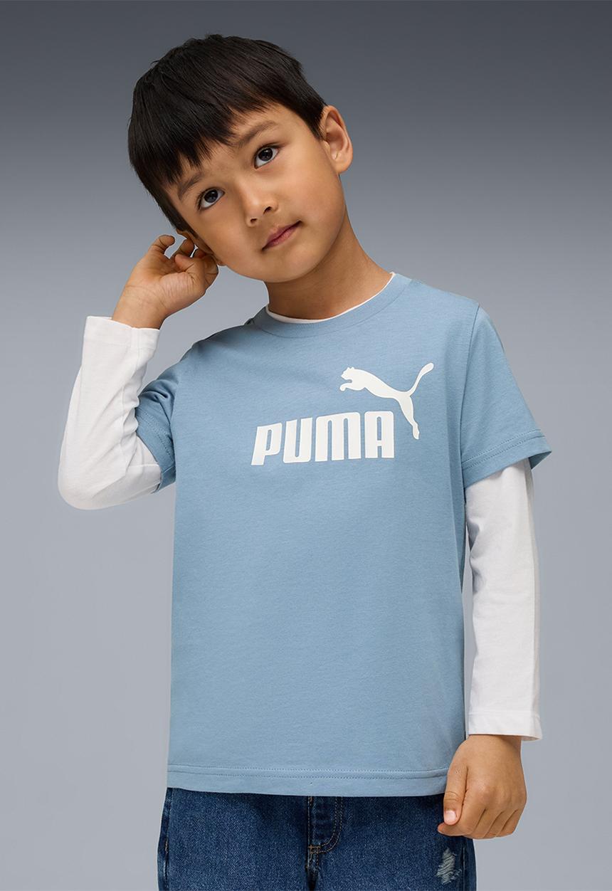 PUMA - Ess No. 1 Logo Tee Ps-Cool Blue