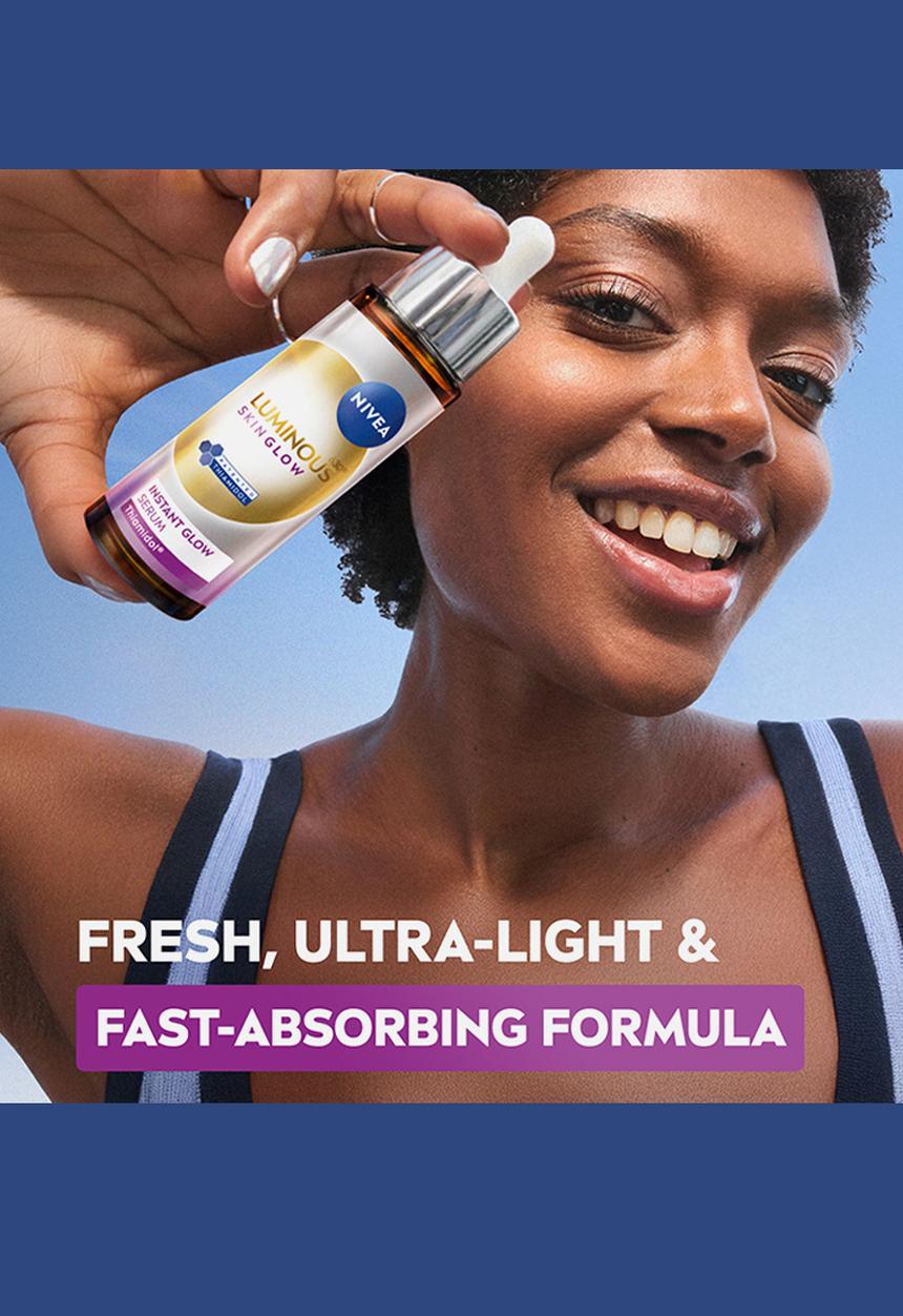 Nivea - LUMINOUS630 Dark Marks Reduction Skin Glow Instant Face Serum - 30ml