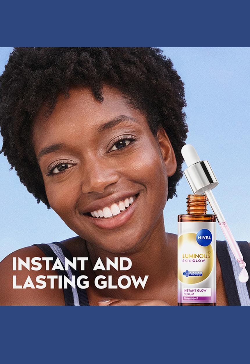 Nivea - LUMINOUS630 Dark Marks Reduction Skin Glow Instant Face Serum - 30ml