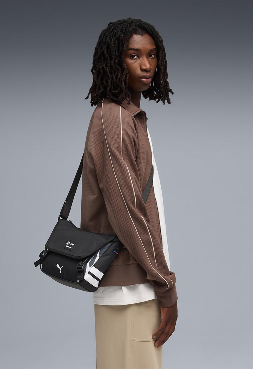 PUMA - Bmw Mms Lifestyle Small Messenger - Puma Black