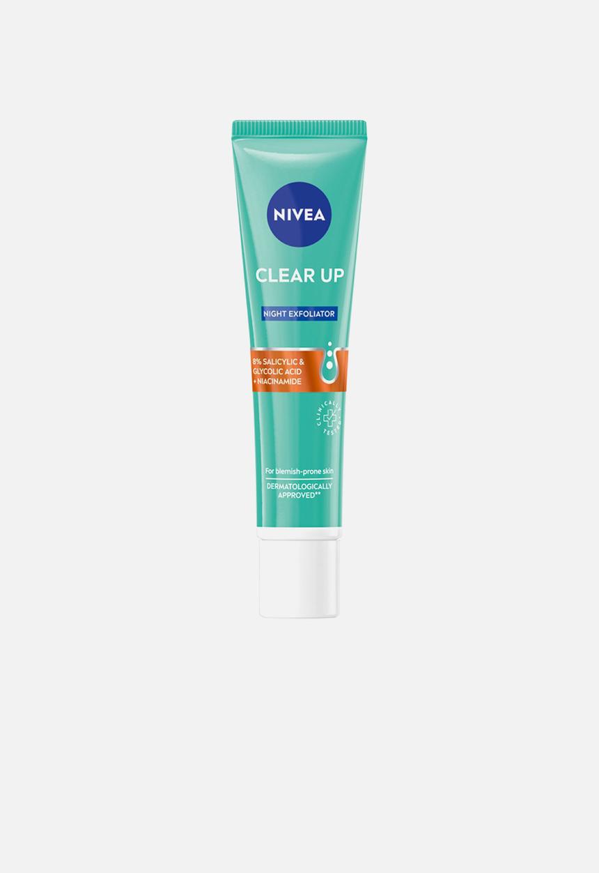 Nivea - Clear Up Anti-Acne Night Exfoliator 40ml