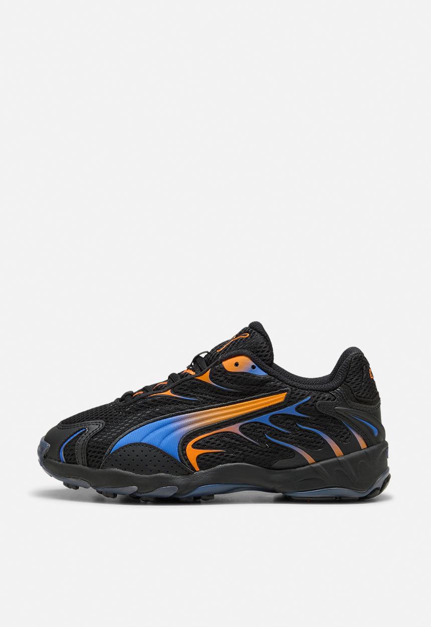PUMA - Inhale Jr-Puma Black-Orange Glo