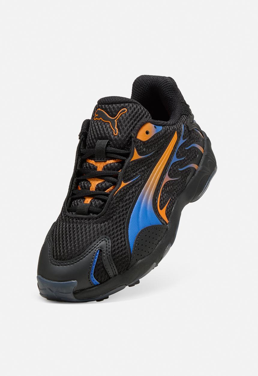 PUMA - Inhale Jr-Puma Black-Orange Glo