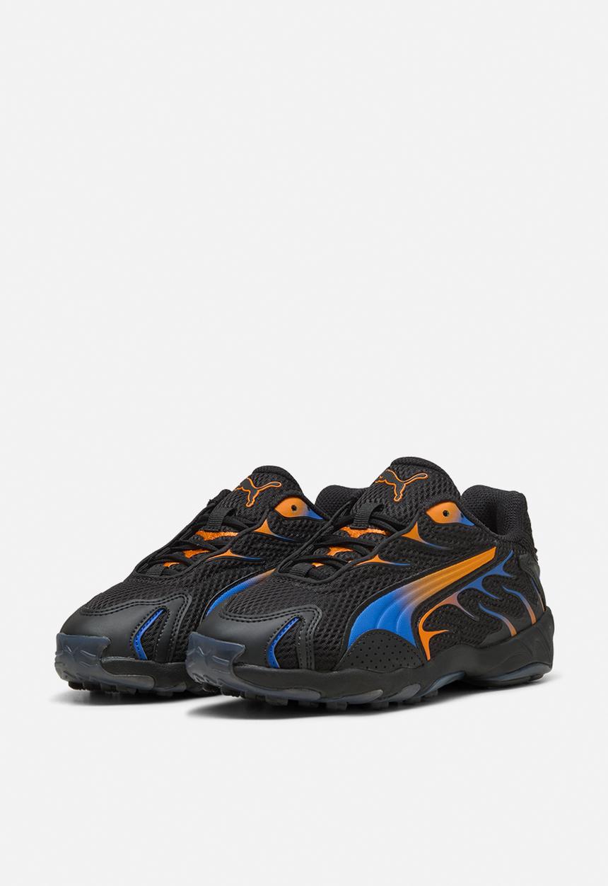 PUMA - Inhale Jr-Puma Black-Orange Glo