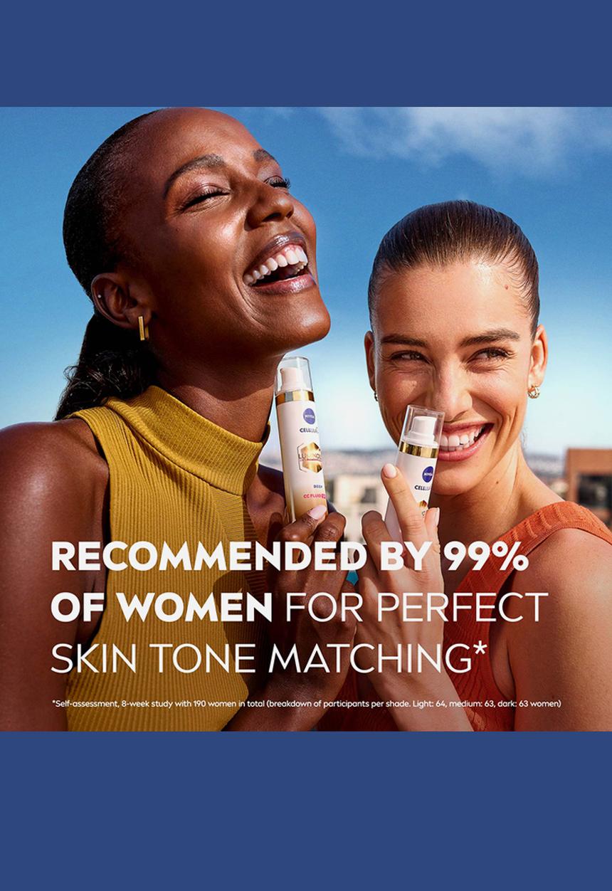Nivea - LUMINOUS630 Anti Dark Marks SPF 30 Dark Day Care  CC Fluid - 40ml