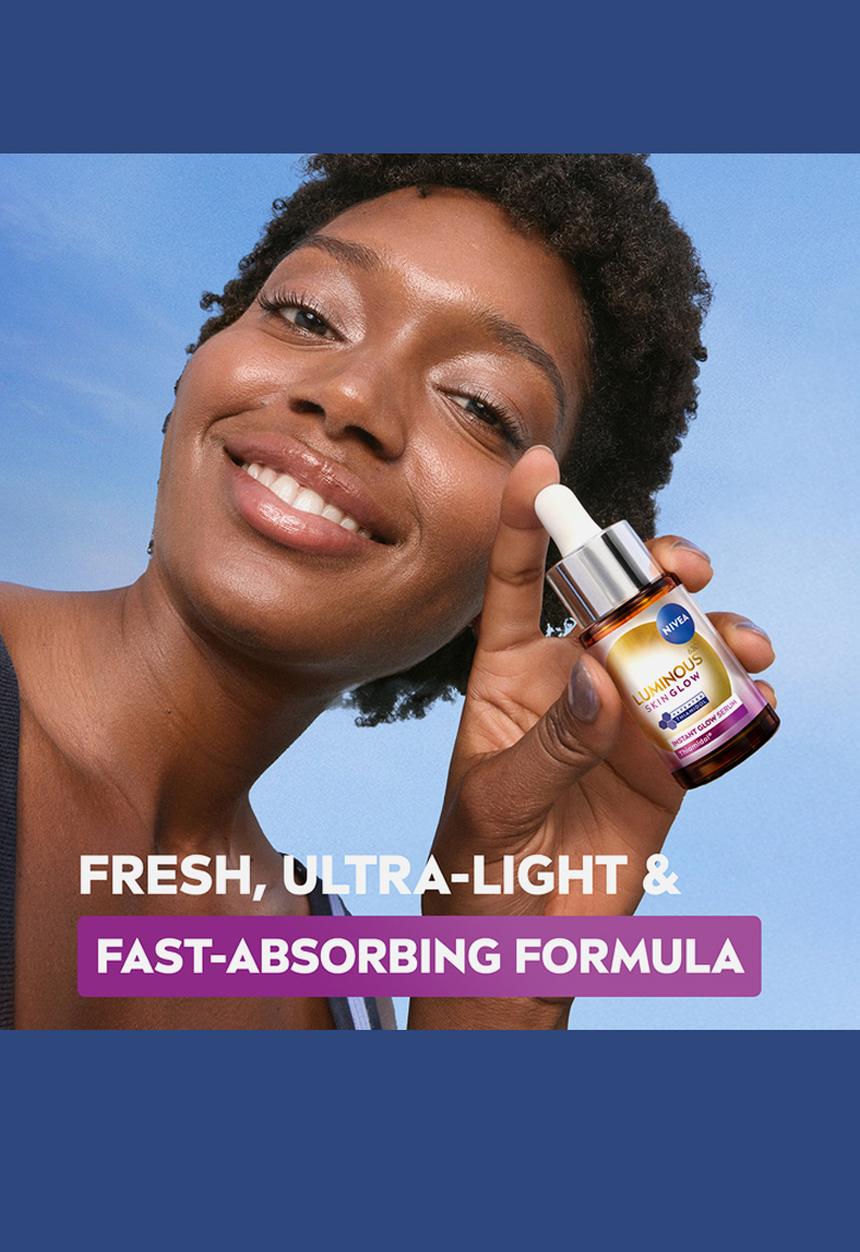 Nivea - LUMINOUS630 Dark Marks Reduction Skin Glow Instant Face Serum -15ml