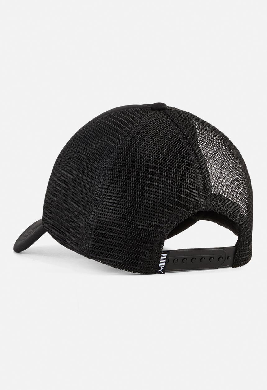 PUMA - Ess Puma Cat Logo Trucker Cap - Puma Black