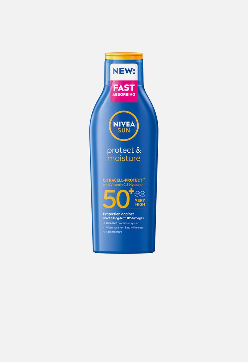 Nivea - SUN Protect and Moisture  SPF50 Sun Lotion - 200ml
