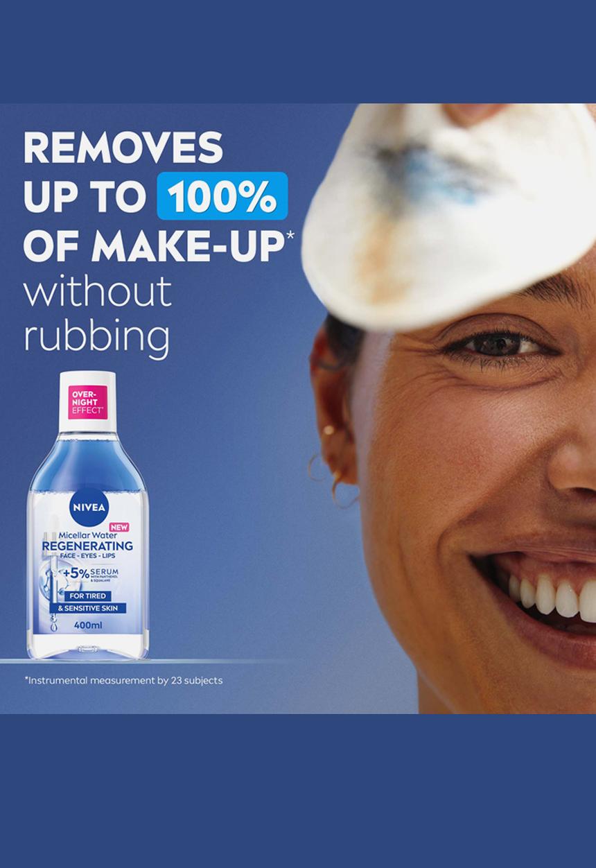 Nivea - Regenerating Serum-Infused Micellar Cleansing Water- 400ml