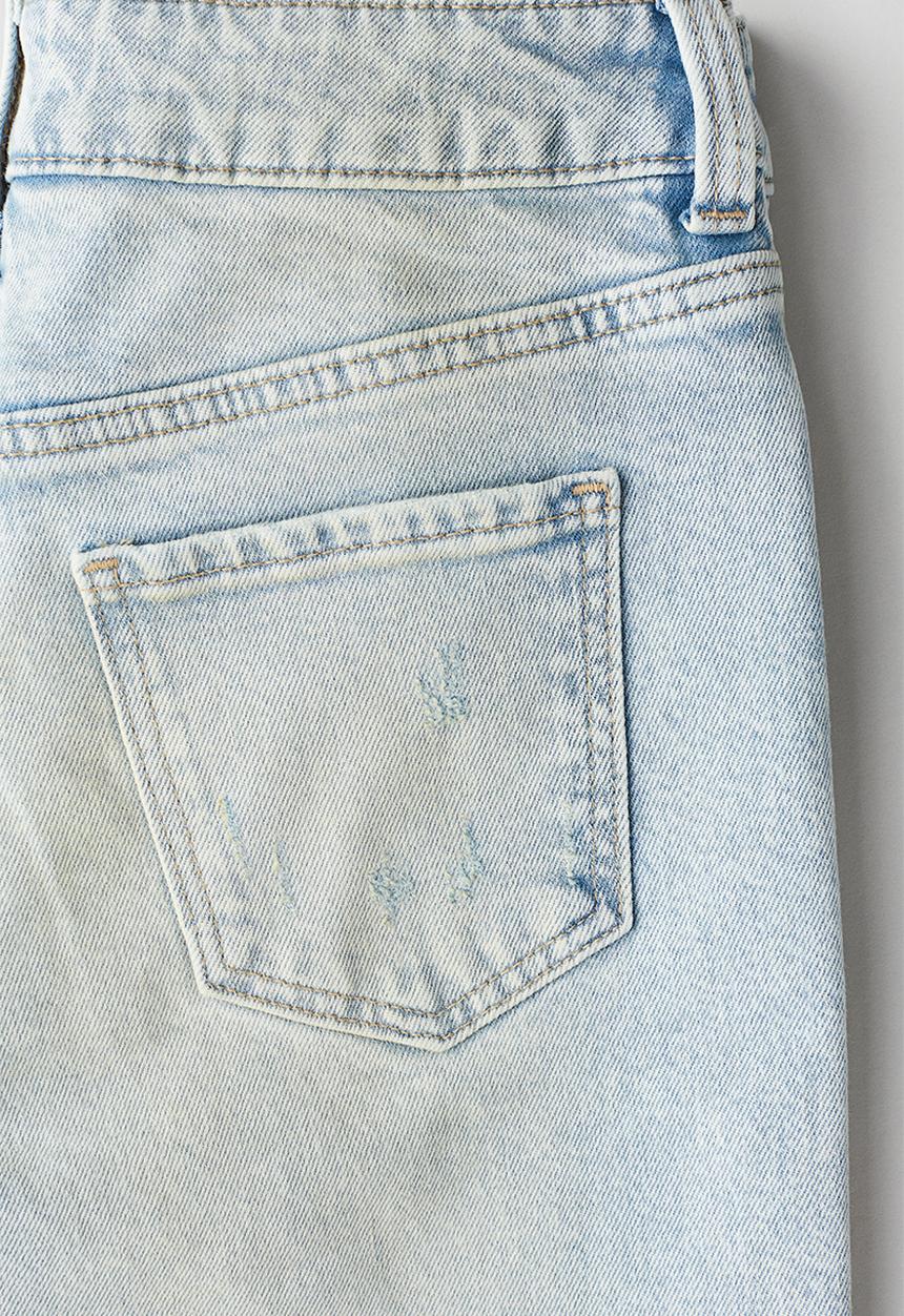H&M - Baggy fit bootcut leg jeans - light denim blue