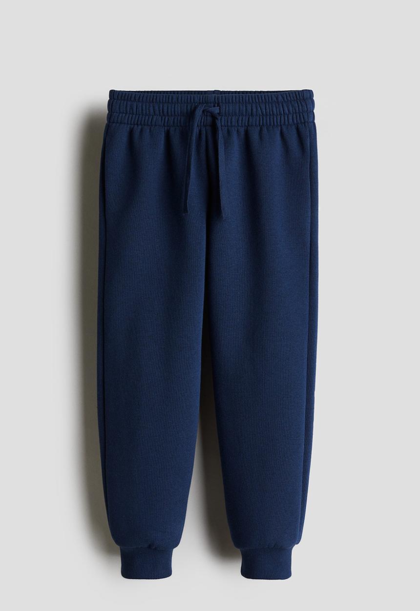 H&M - Brushed-inside joggers - navy blue
