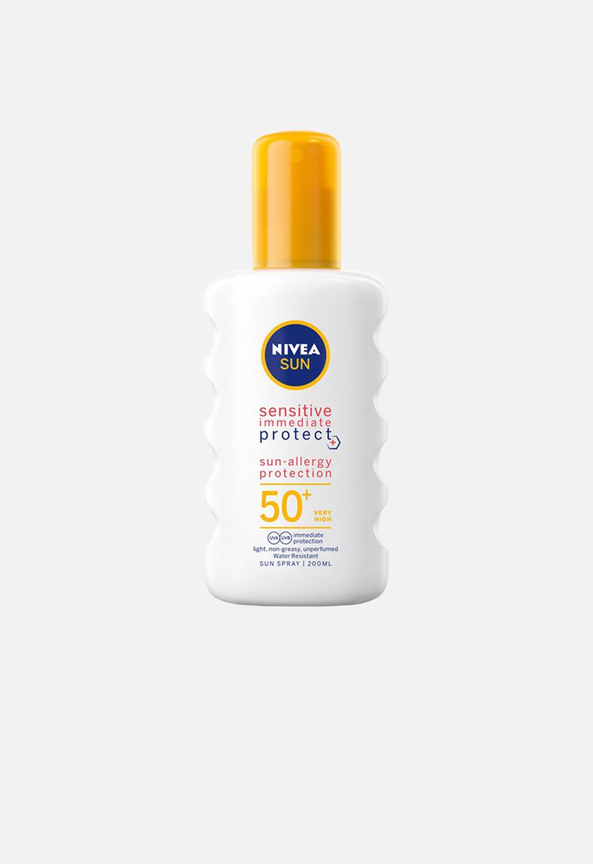 Nivea - SUN Sensitive Immediate  SPF50 Protect Spray - 200ml
