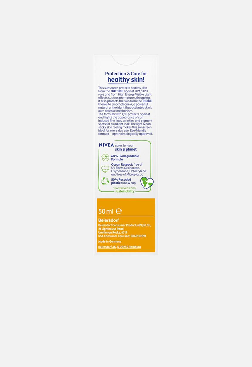 Nivea - SUN Q10 Anti-Age  SPF50 Face Cream - 50ml