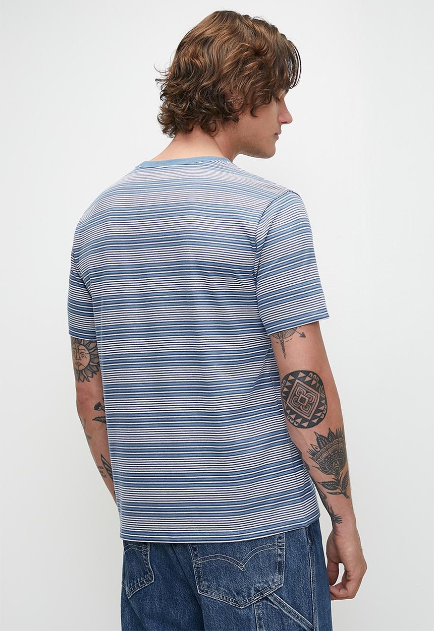 Levi’s® - Ss Original Hm Tee - Cuff Stripe Quiet Harbor Jersey