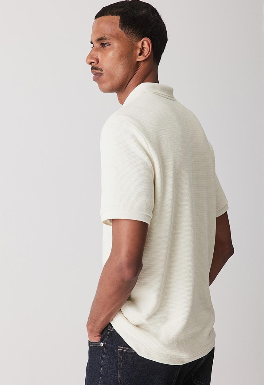 H&M - Slim fit polo shirt - white