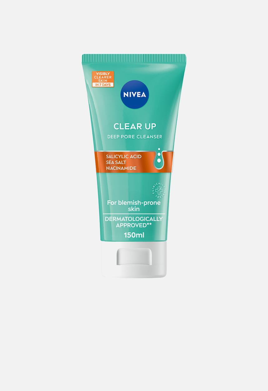Nivea - Clear Up Deep Pore Face Wash Cleanser - 150ml