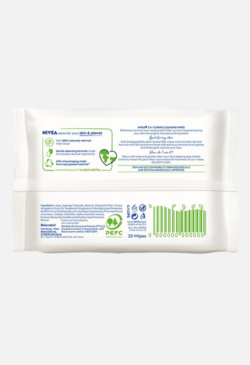 Nivea - Daily Essentials Refreshing Facial Cleansing Wipes