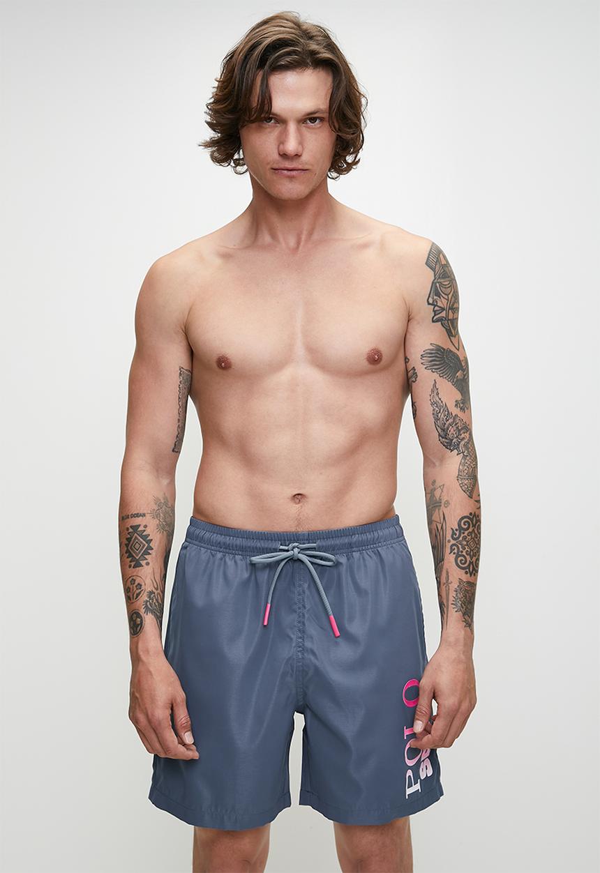POLO - Thandi sport beach short - blue 