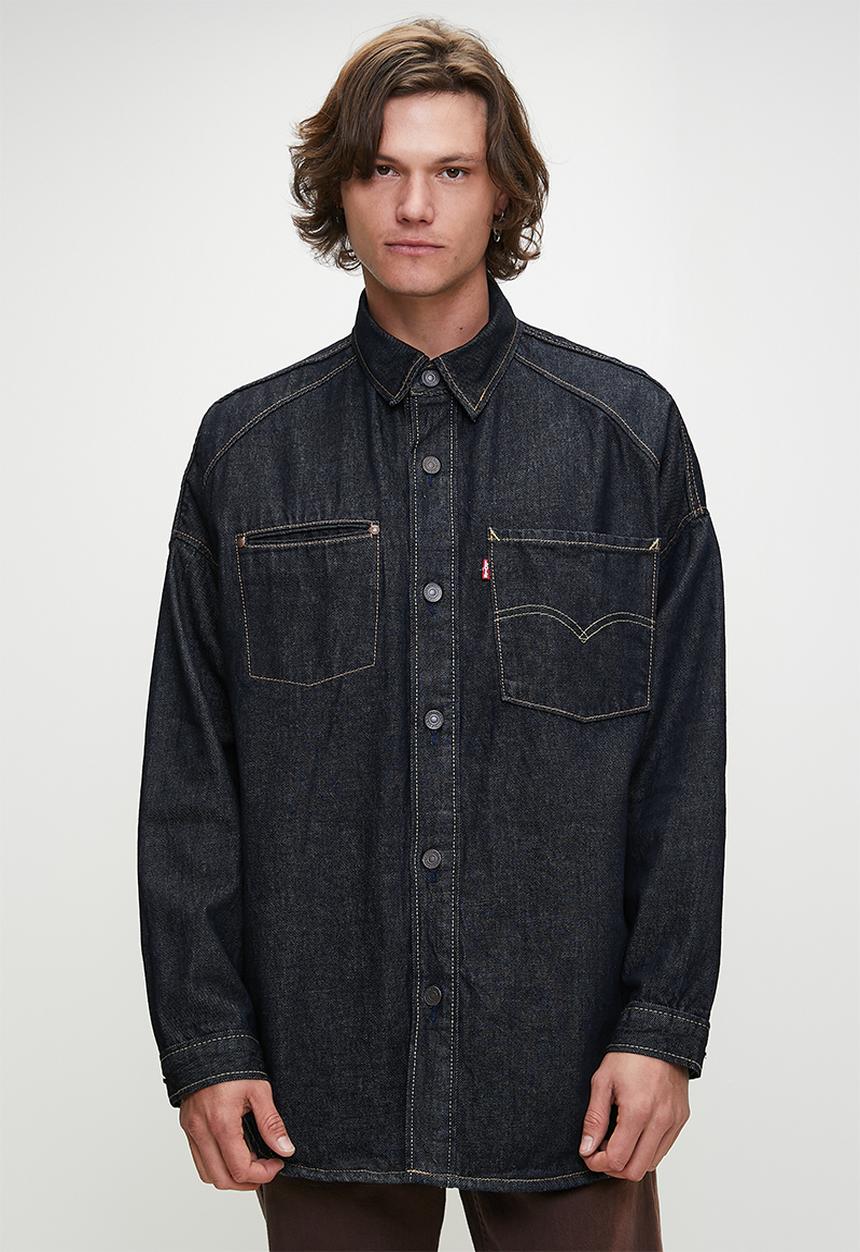 Levi’s® - Levis twist shacket twist and sew t - dark blue