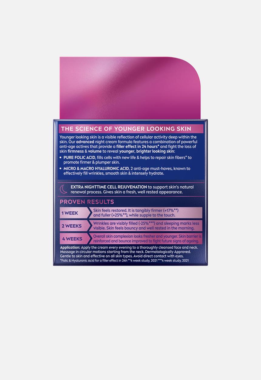 Nivea - Cellular Expert Filler  Anti-Age Night Cream - 50ml