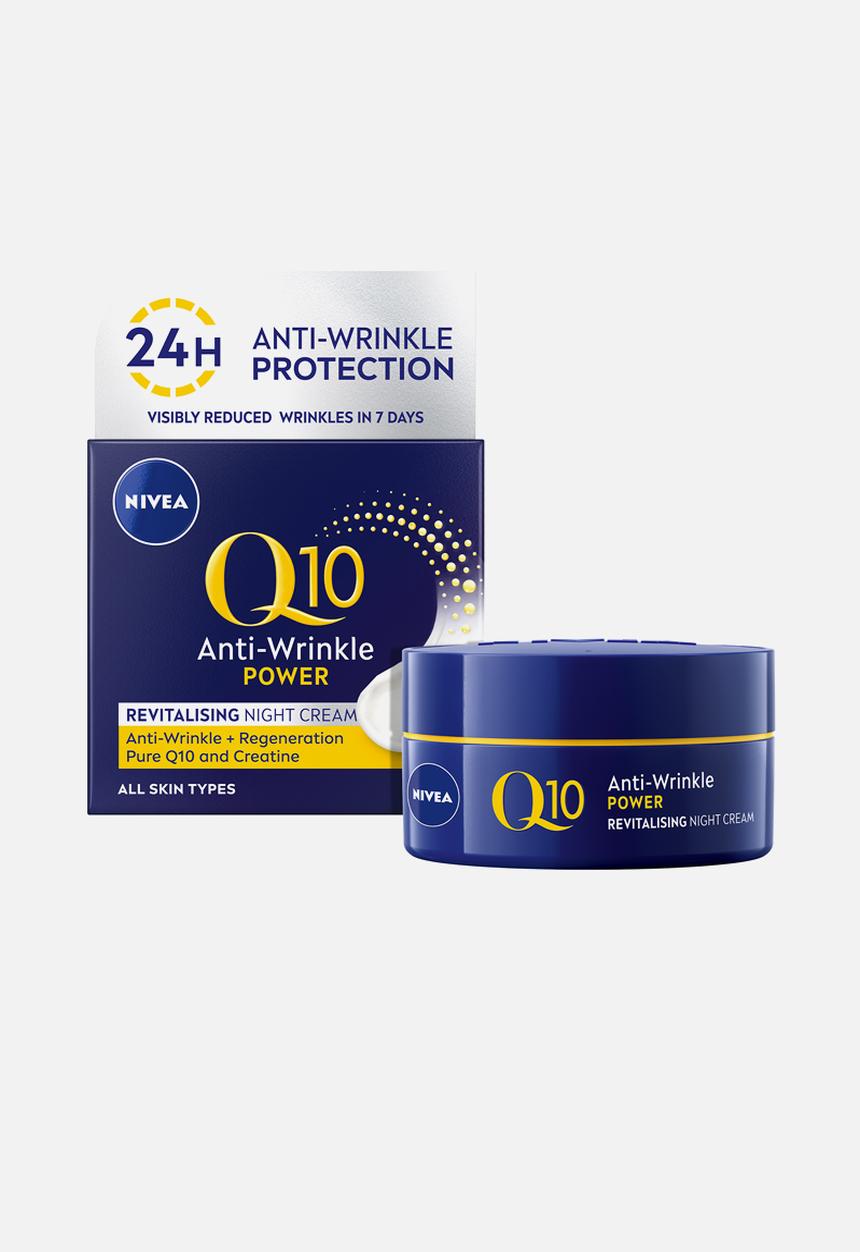 Nivea - Q10 Anti-Wrinkle Power Revitalising Night Face Cream - 50ml