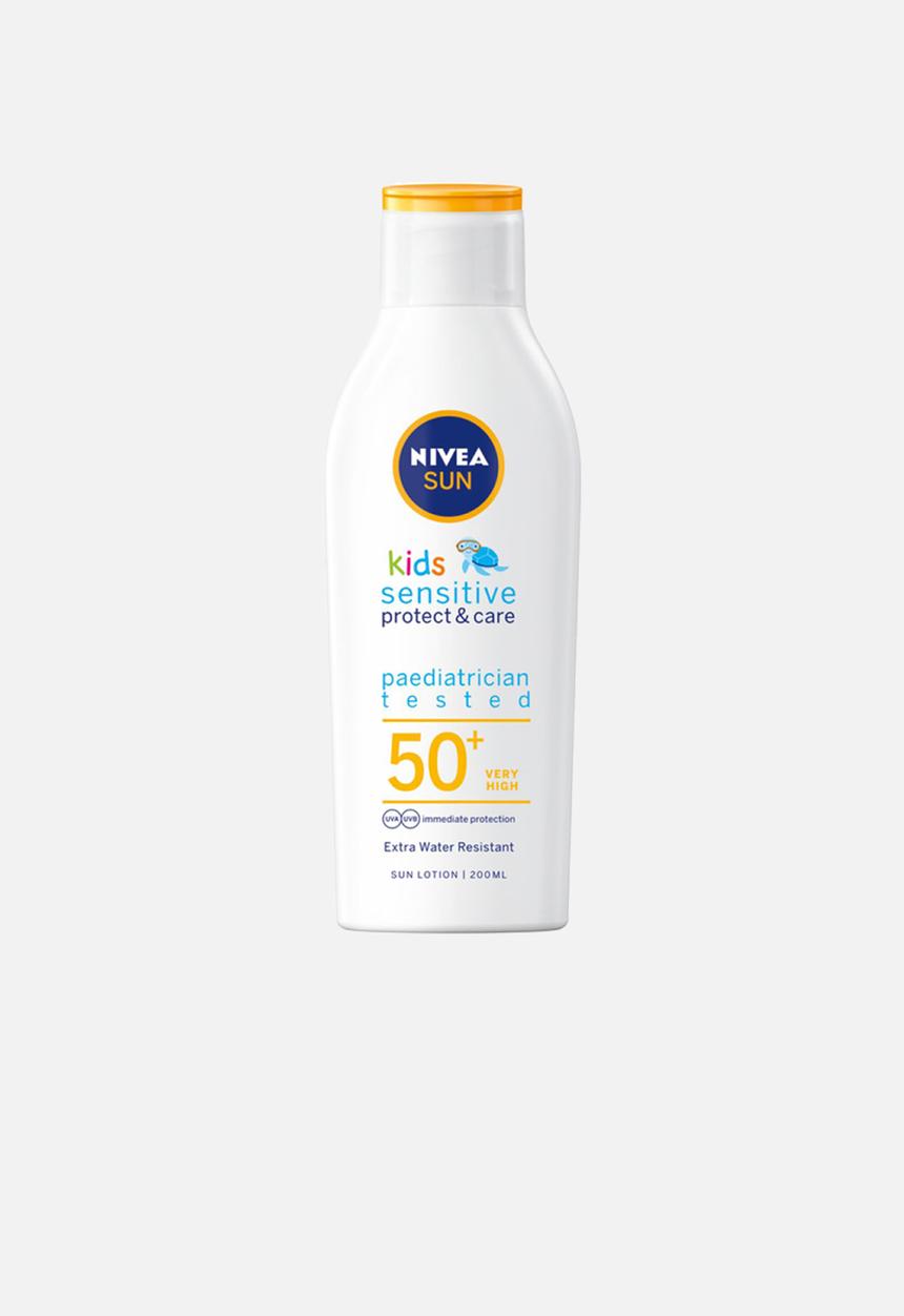 Nivea - SUN Kid's Protect and Sensitive SPF50  Sun Lotion - 200ml