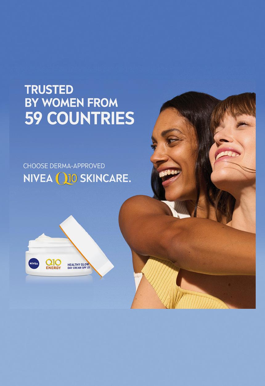Nivea - Q10 Energy Healthy Glow Day Cream SPF 15