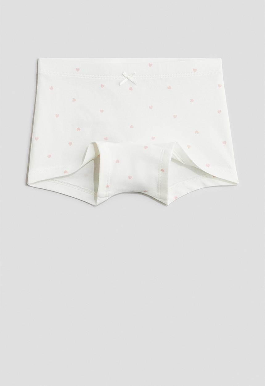 H&M - 5-Pack boxer briefs - light pink/hearts