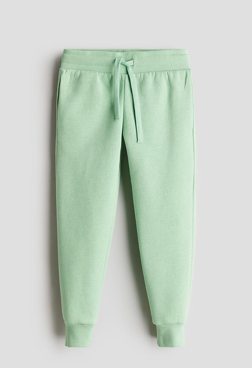 H&M - Brushed-inside joggers - light green