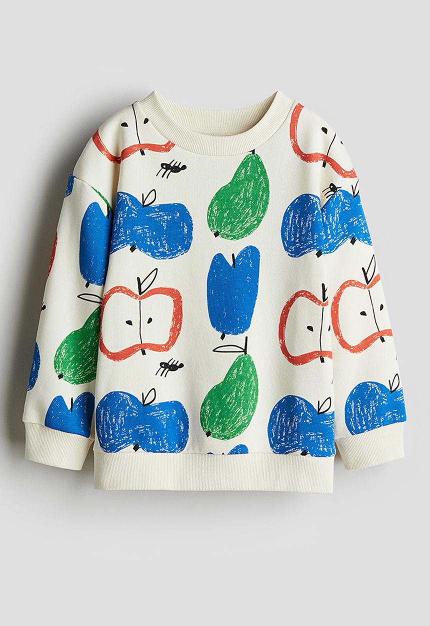 H&M - Sweatshirt - cream/fruit