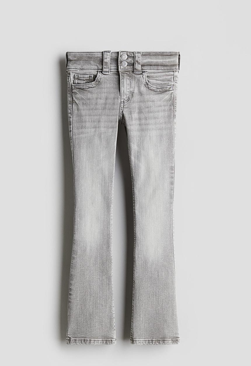 H&M - Bootcut low jeans - light grey